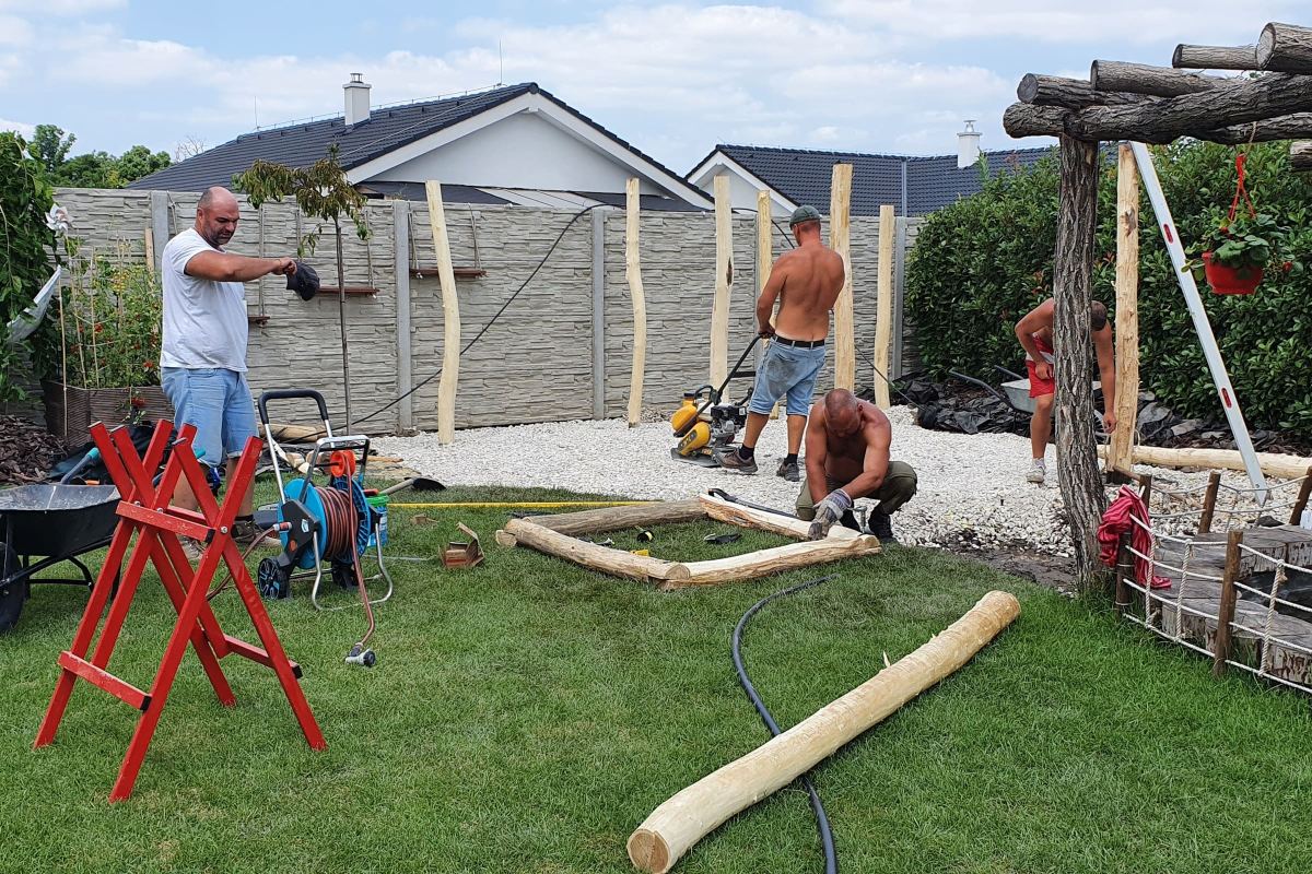 Realizácia záhrady – Miloslavov