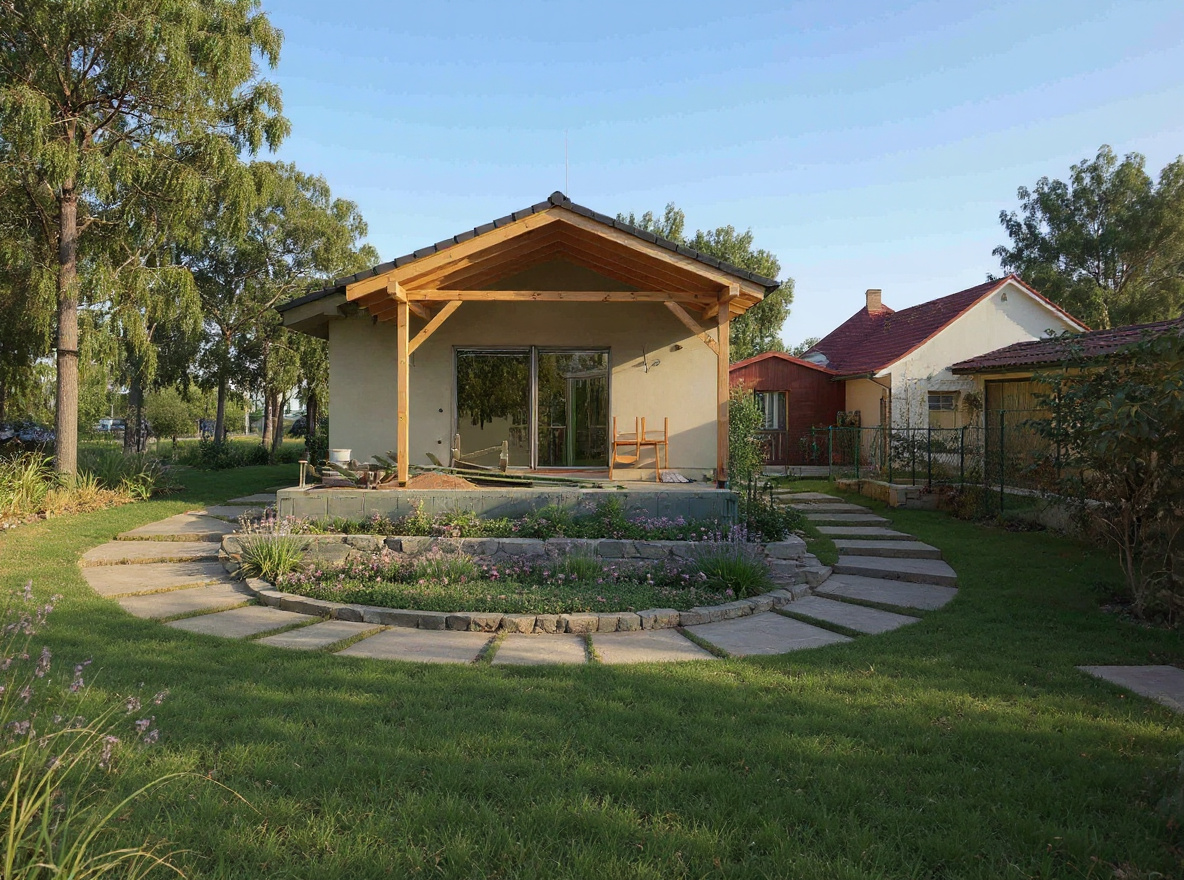 AI návrh prírodnej divokej záhrady