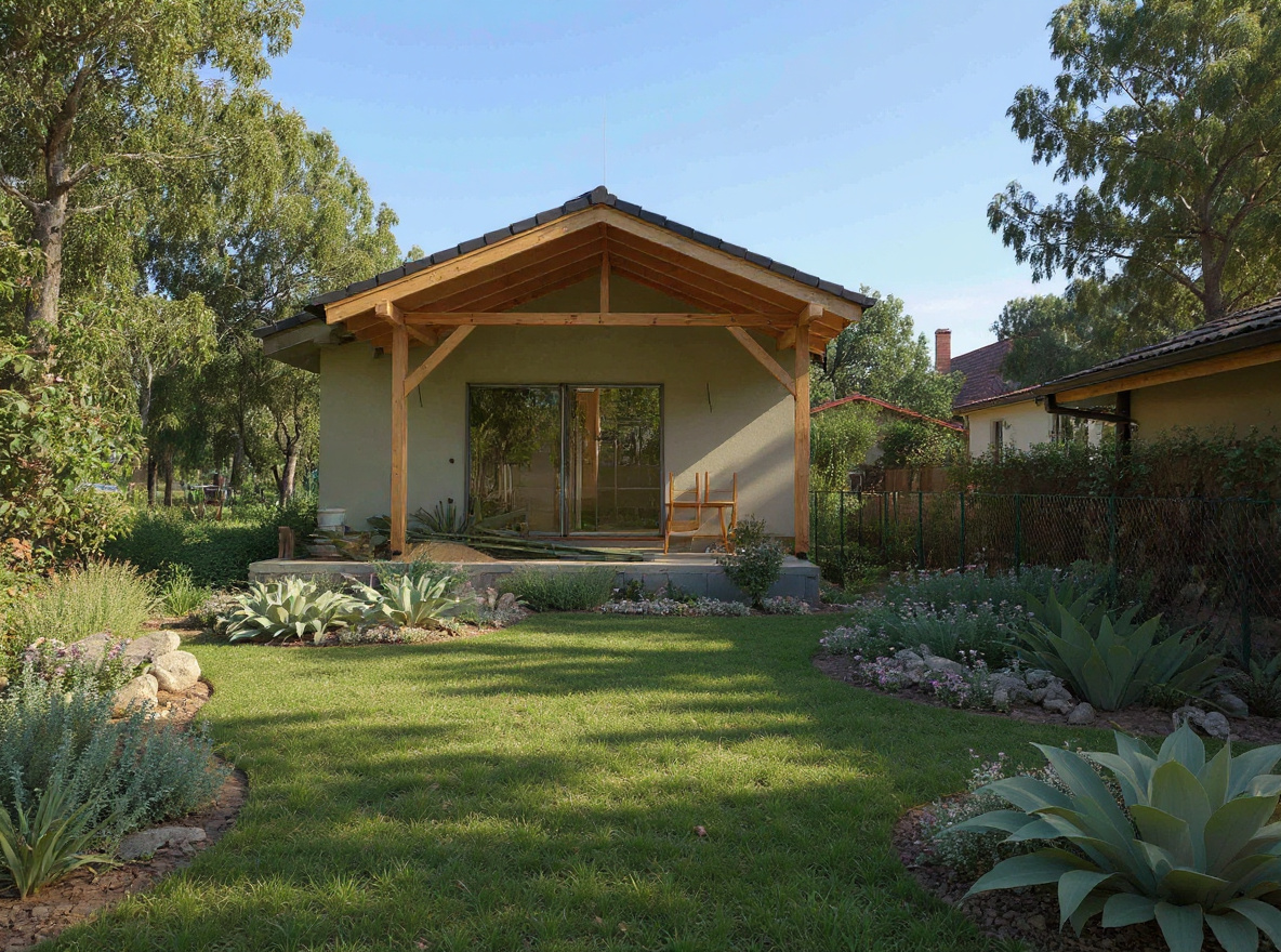 AI návrh prírodnej divokej záhrady