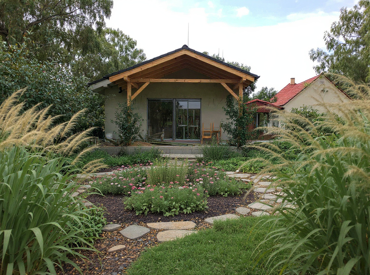 AI návrh prírodnej divokej záhrady