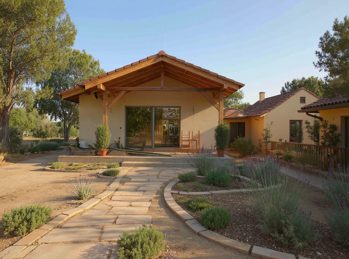 AI návrh záhrady v stredomorskom štýle