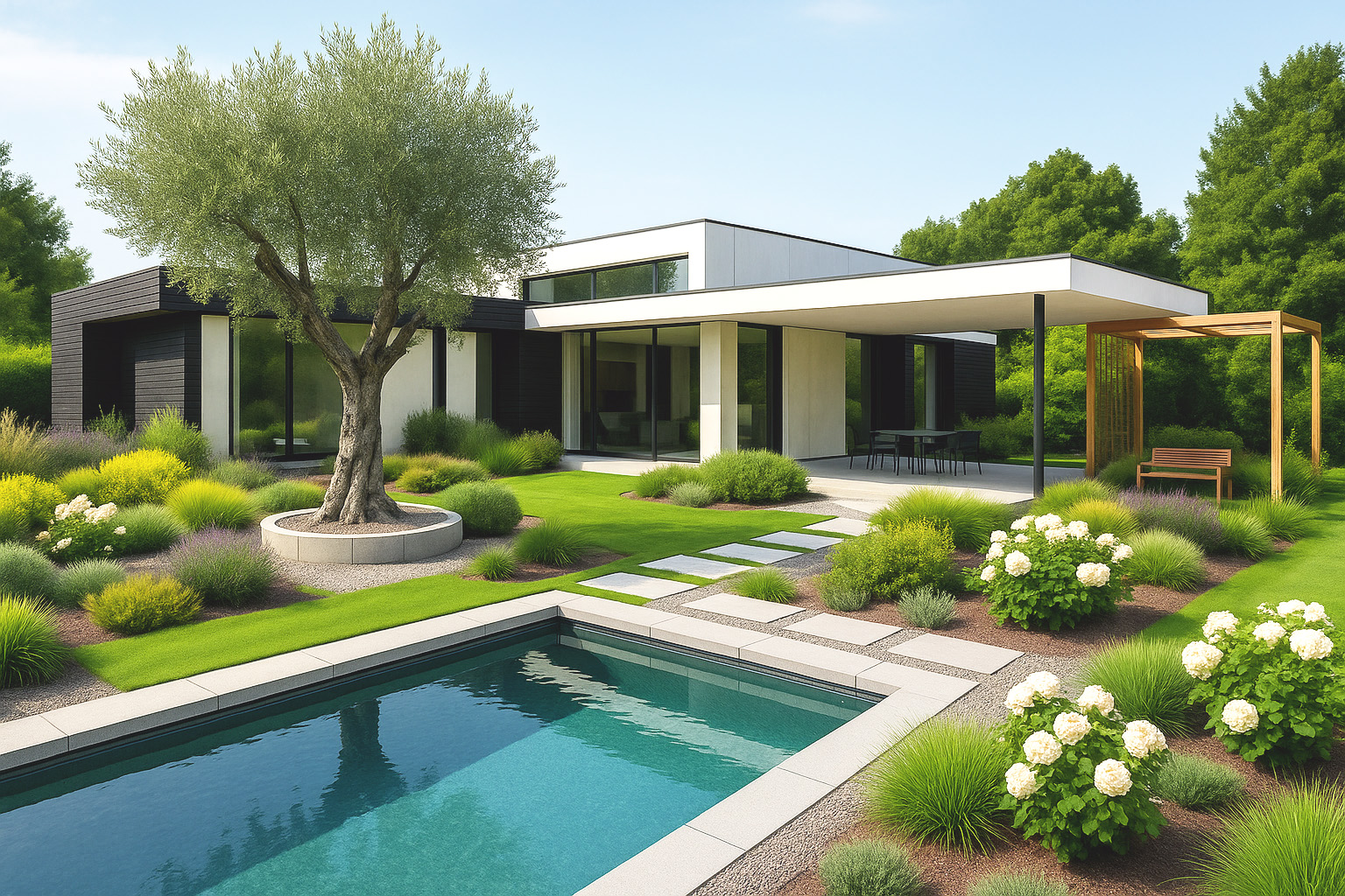 Návrh záhrady – Dunajska Luzna