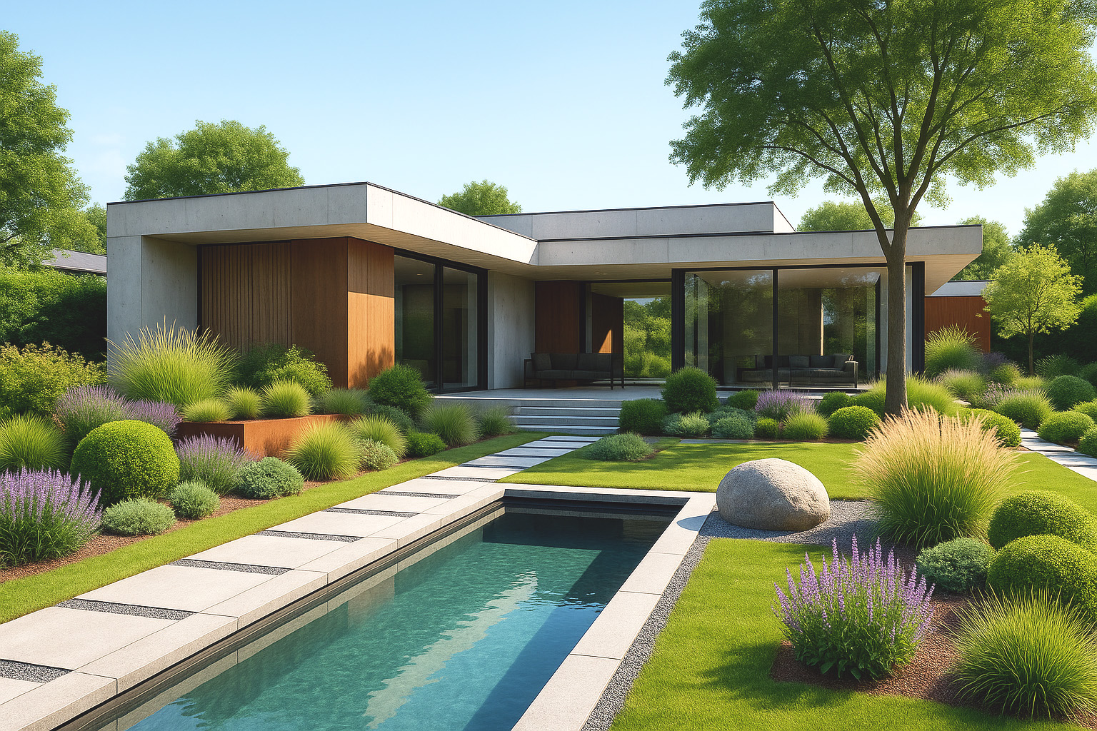 Návrh záhrady – Pezinok