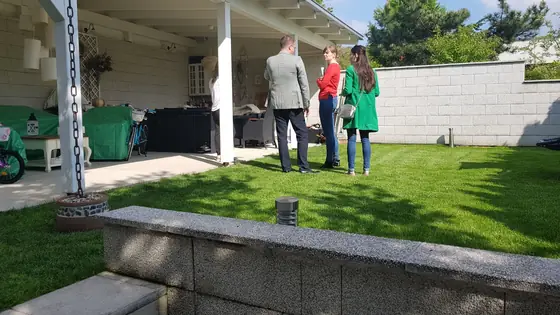 Nezávislá kontrola kvality založenia trávnika a súladu prác s architektonickým návrhom