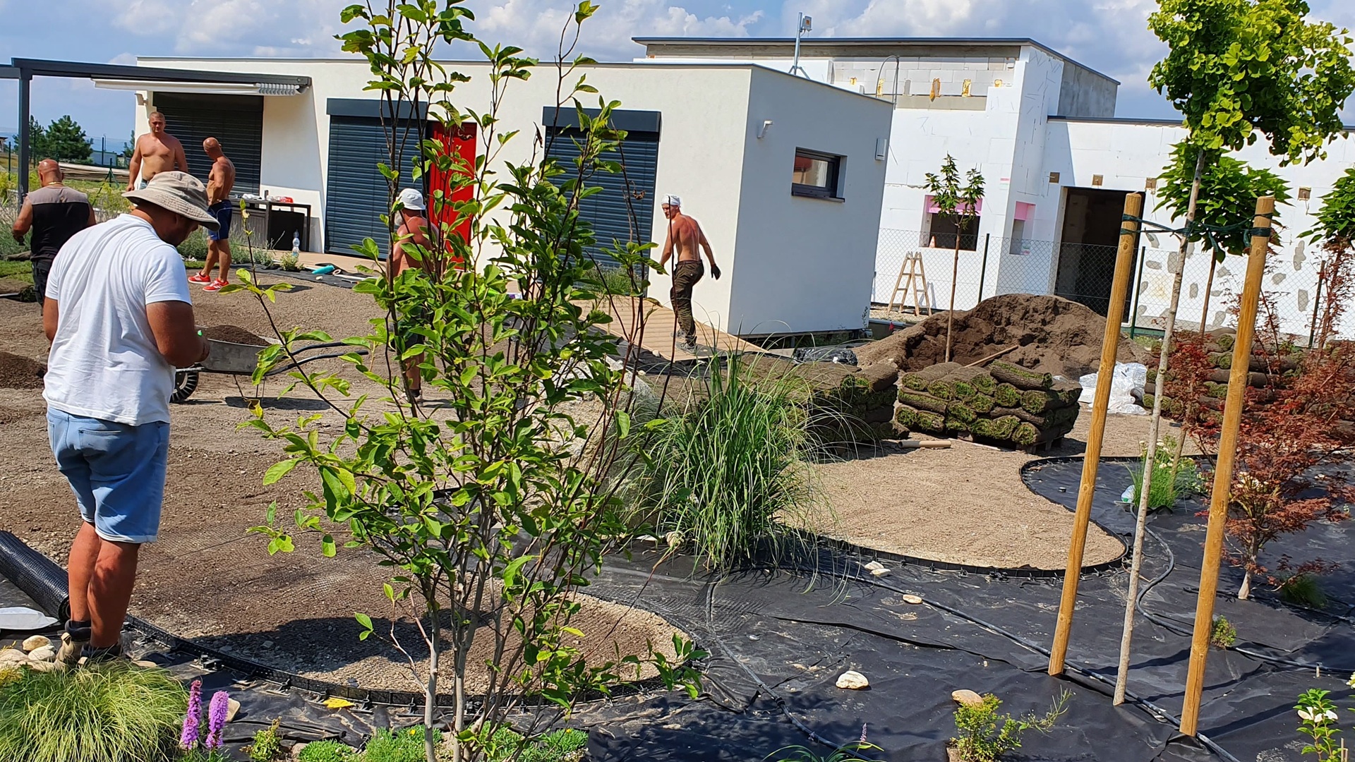 Realizácia záhrady – Chorvatsky Grob