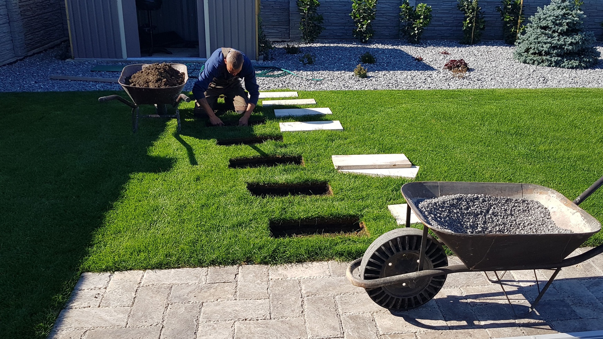 Realizácia záhrady – Dunajska Luzna