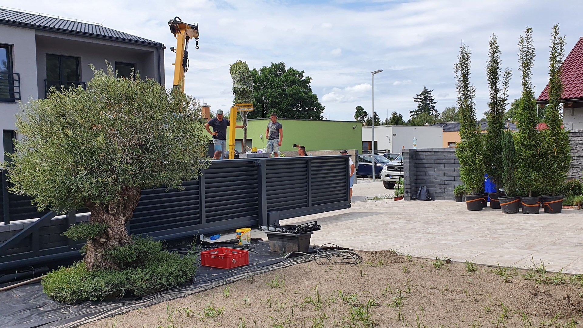 Realizácia záhrady – Malinovo