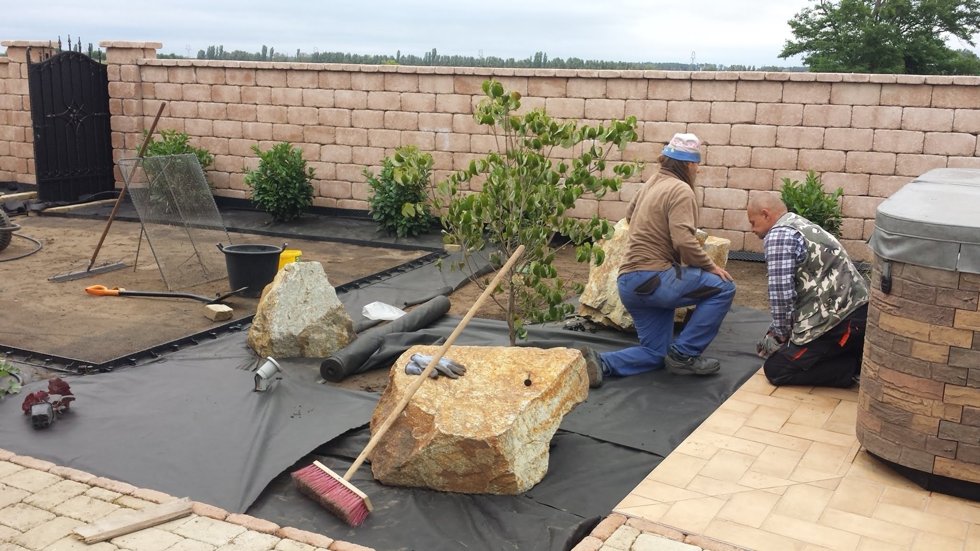 Realizácia záhrady – Marianka