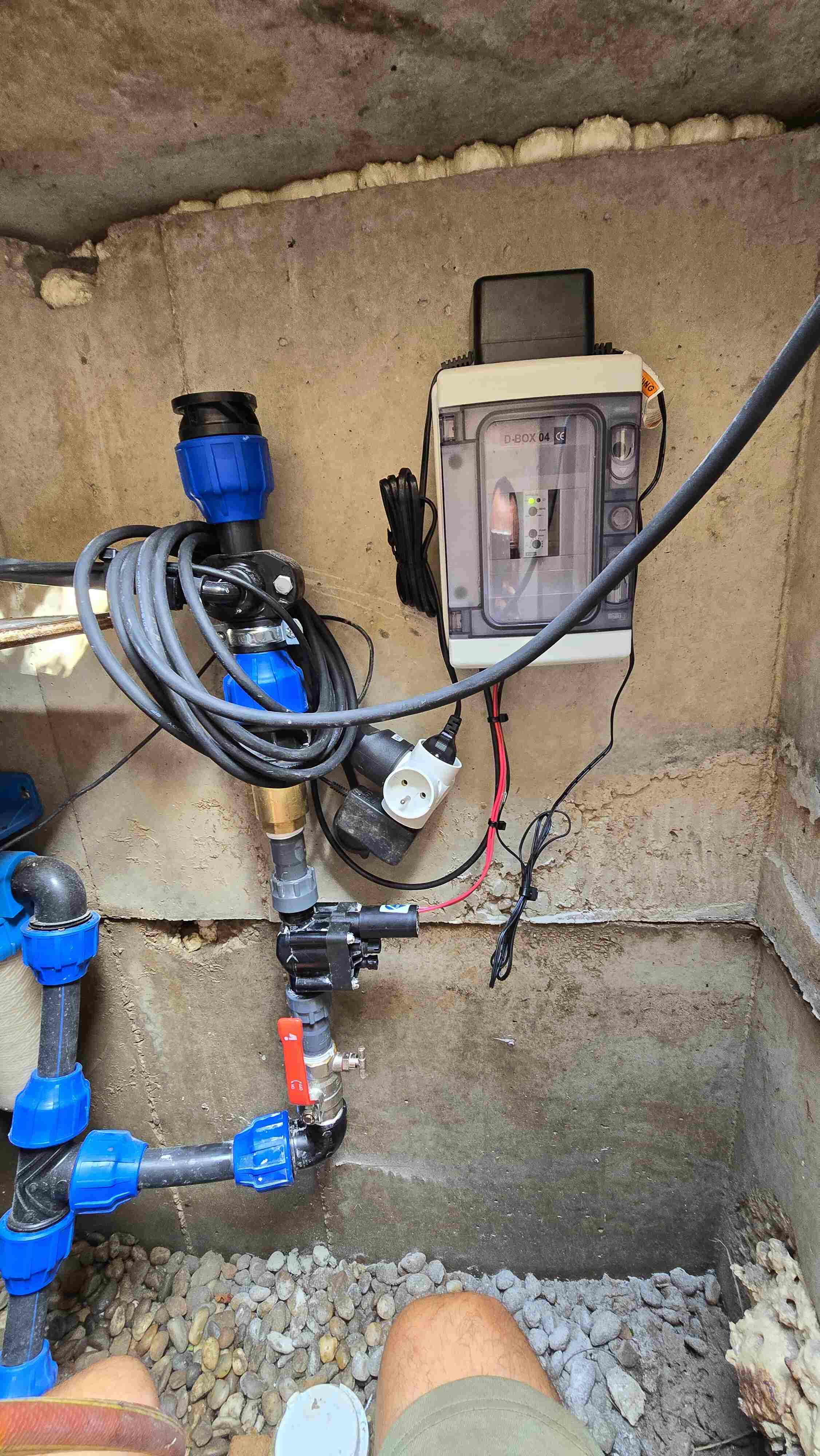 Inštalácia technológie pre stabilizáciu hladiny